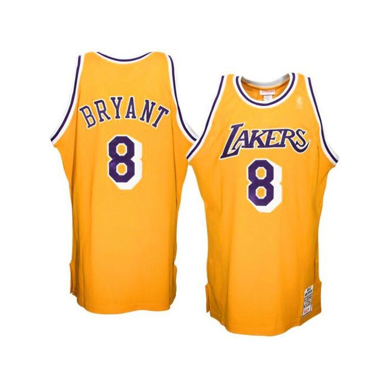 Cheap Kobe Bryant Lakers Jersey #8 Home Yellow From China