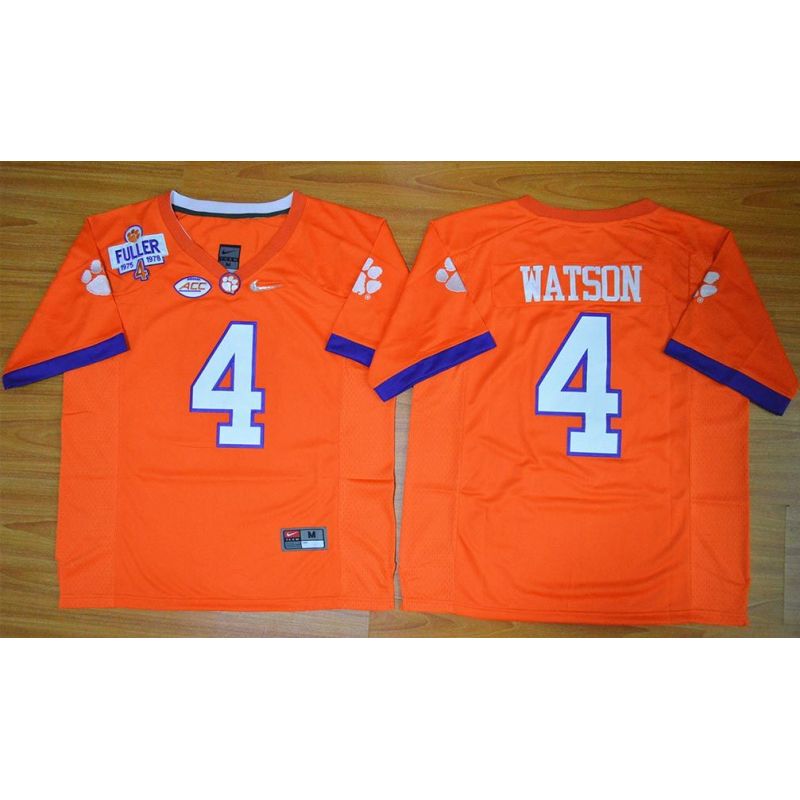 Cheap Deshaun Watson Clemson College Tigers Football Jersey China #4