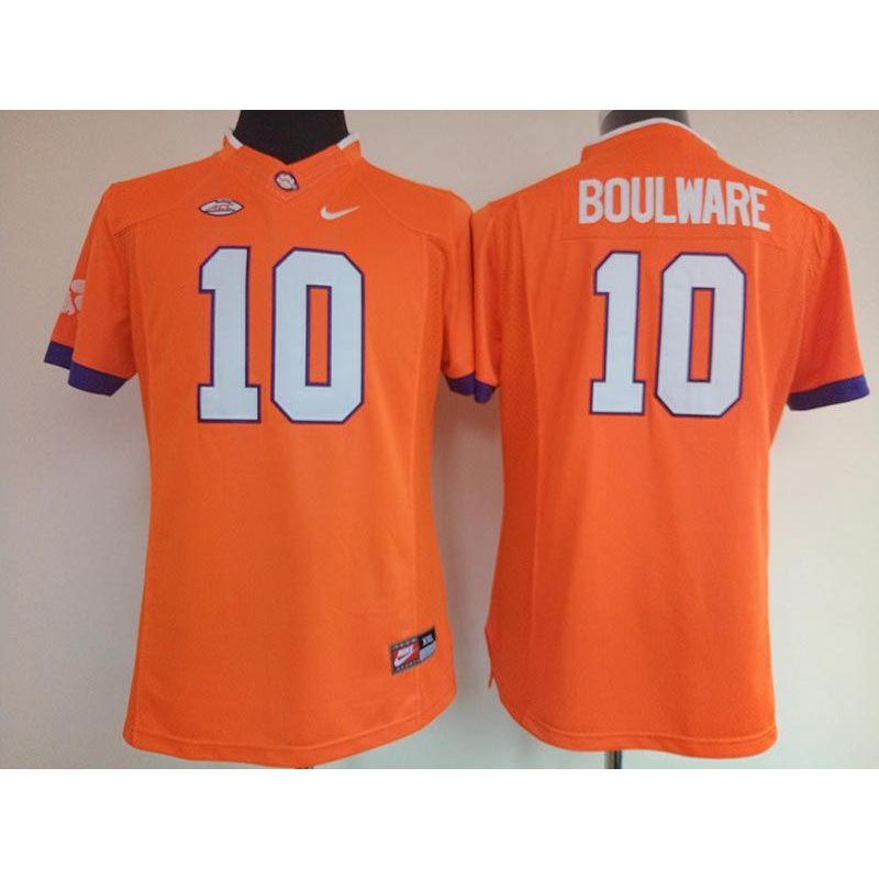 Cheap Women Ben Boulware Clemson College Tigers Football Jersey China #10