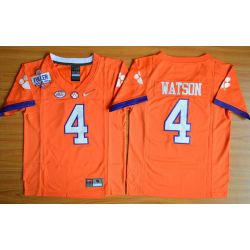 Cheap Youth Deshaun Watson Clemson College Tigers Football Jersey China #4