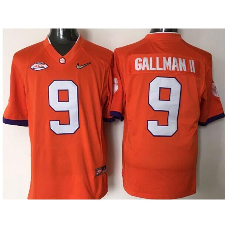 Cheap Youth Wayne Gallman II Clemson College Tigers Football Jersey China #9