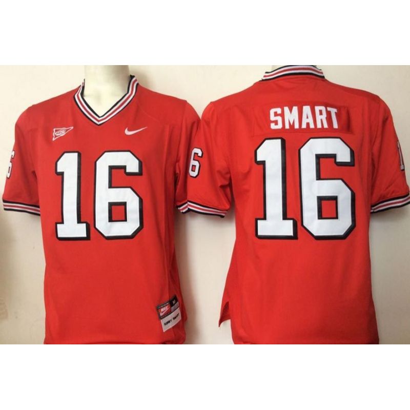 Cheap Kirby Smart Georgia College Bulldogs Football Jersey China #16