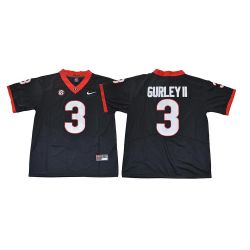 Cheap Todd Gurley II Georgia College Bulldogs Football Jersey China #3