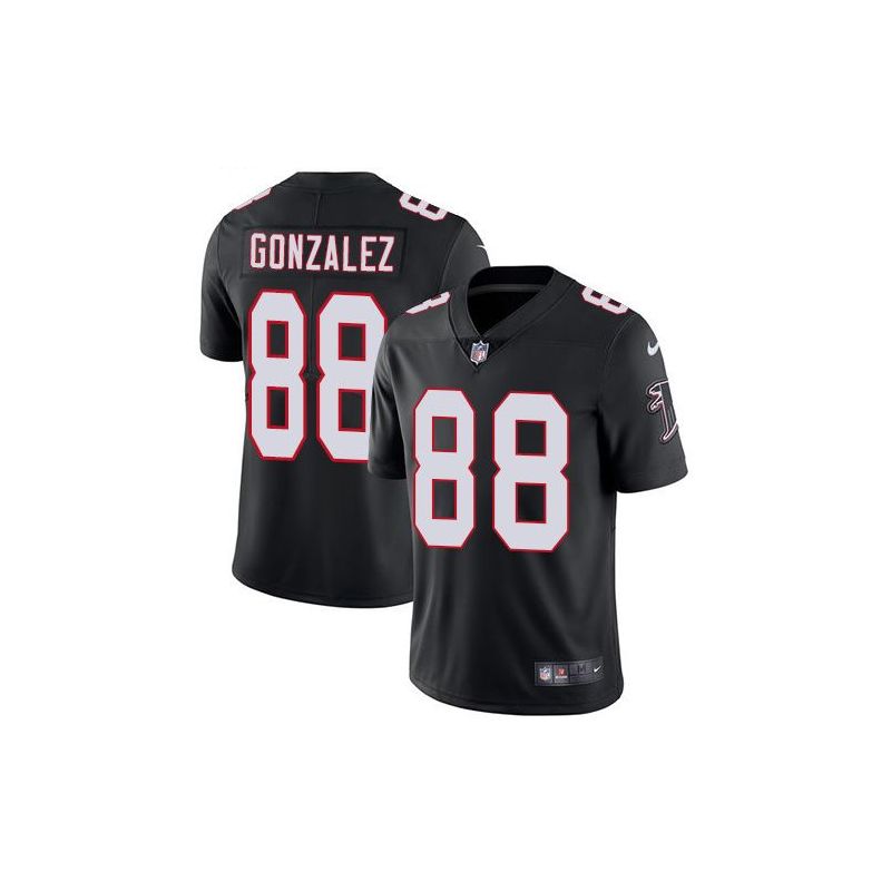 Cheap Tony Gonzalez Falcons Jersey #88 Vapor Untouchable Limited Black