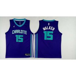 Cheap Kemba Walker Hornets Jersey From China #15