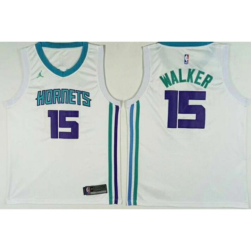 Cheap Kemba Walker Hornets Jersey From China #15