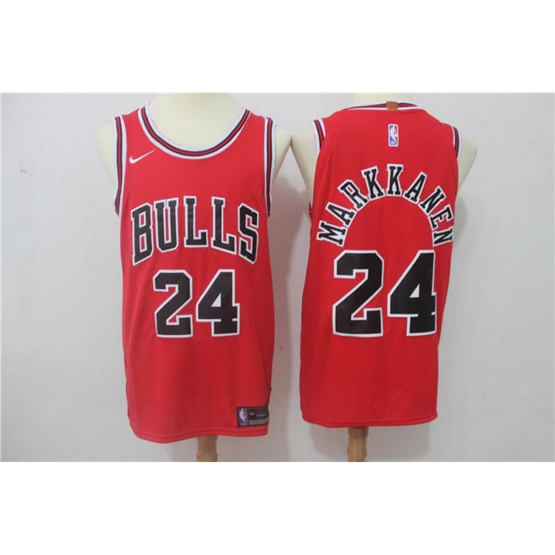 Cheap Lauri Markkanen Bulls Jersey From China #24