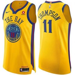 Cheap Klay Thompson Warriors Jersey From China #11