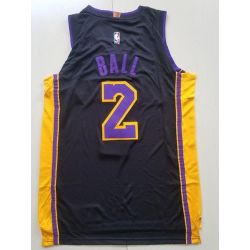 Cheap Lonzo Ball Lakers Jersey From China #2