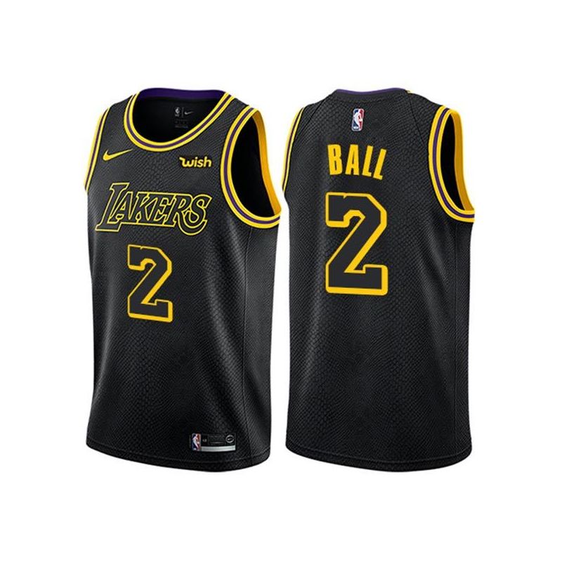 Cheap Lonzo Ball Lakers Jersey From China #2
