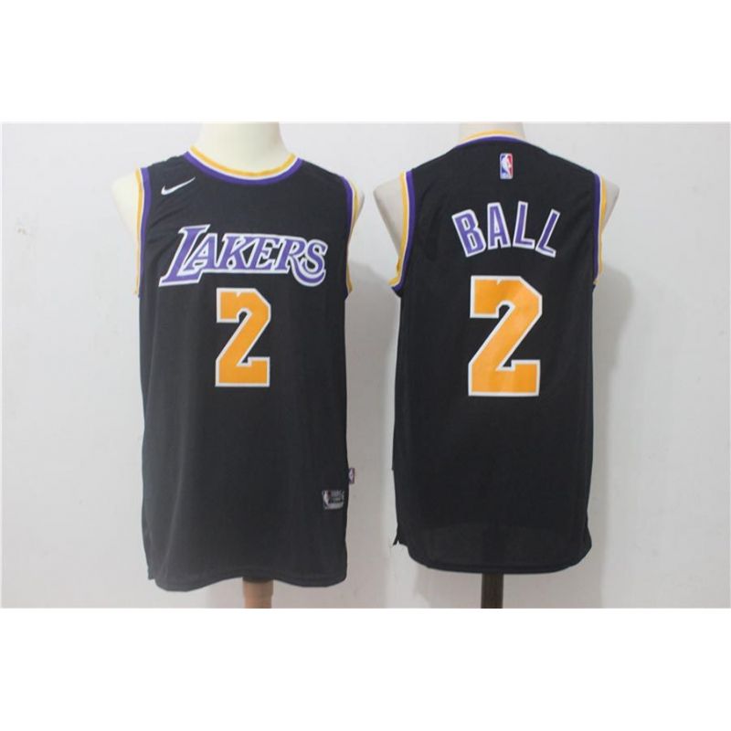 Cheap Lonzo Ball Lakers Jersey From China #2