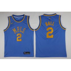 Cheap Lonzo Ball Lakers Jersey From China #2