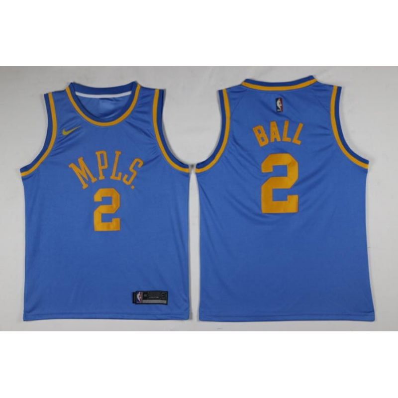 Cheap Lonzo Ball Lakers Jersey From China #2