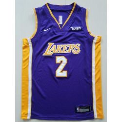 Cheap Lonzo Ball Lakers Jersey From China #2