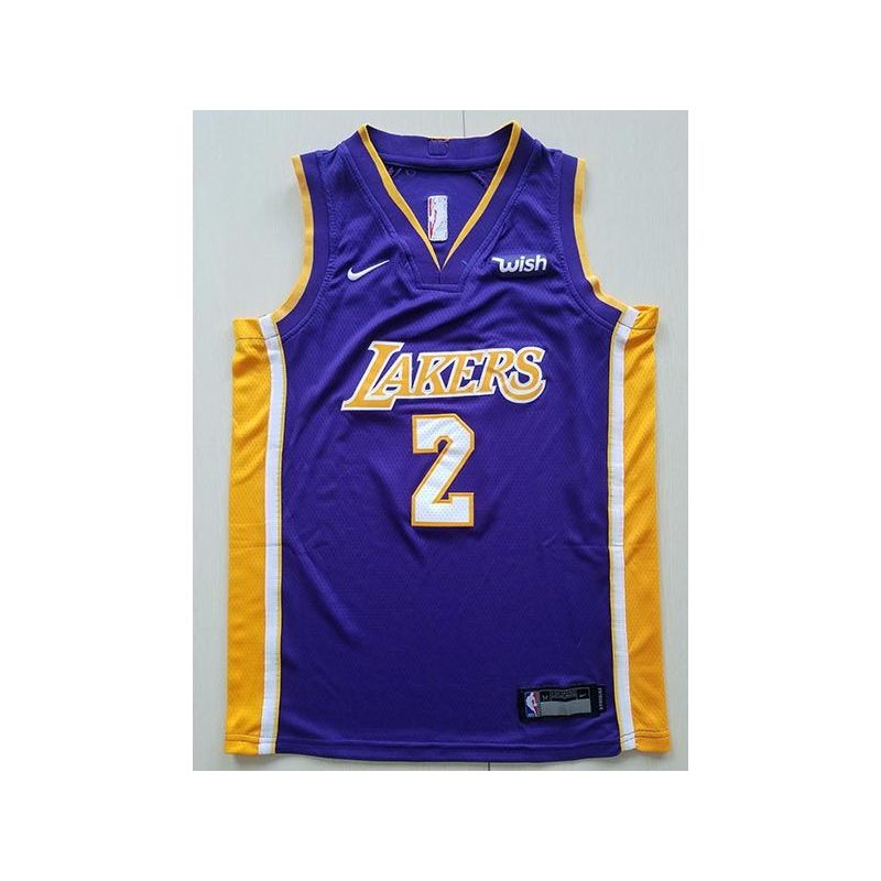 Cheap Lonzo Ball Lakers Jersey From China #2