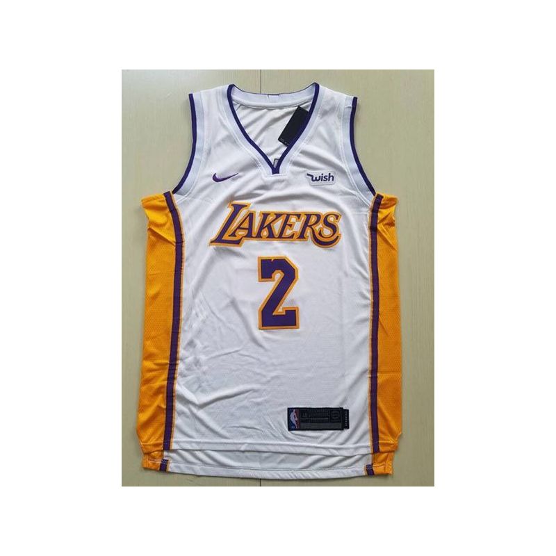 Cheap Lonzo Ball Lakers Jersey From China #2