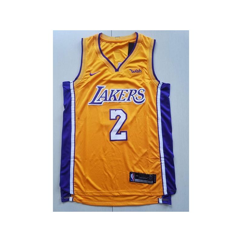 Cheap Lonzo Ball Lakers Jersey From China #2