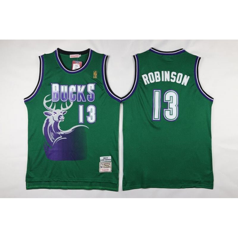 Cheap Glenn Robinson Bucks Jersey From China #13