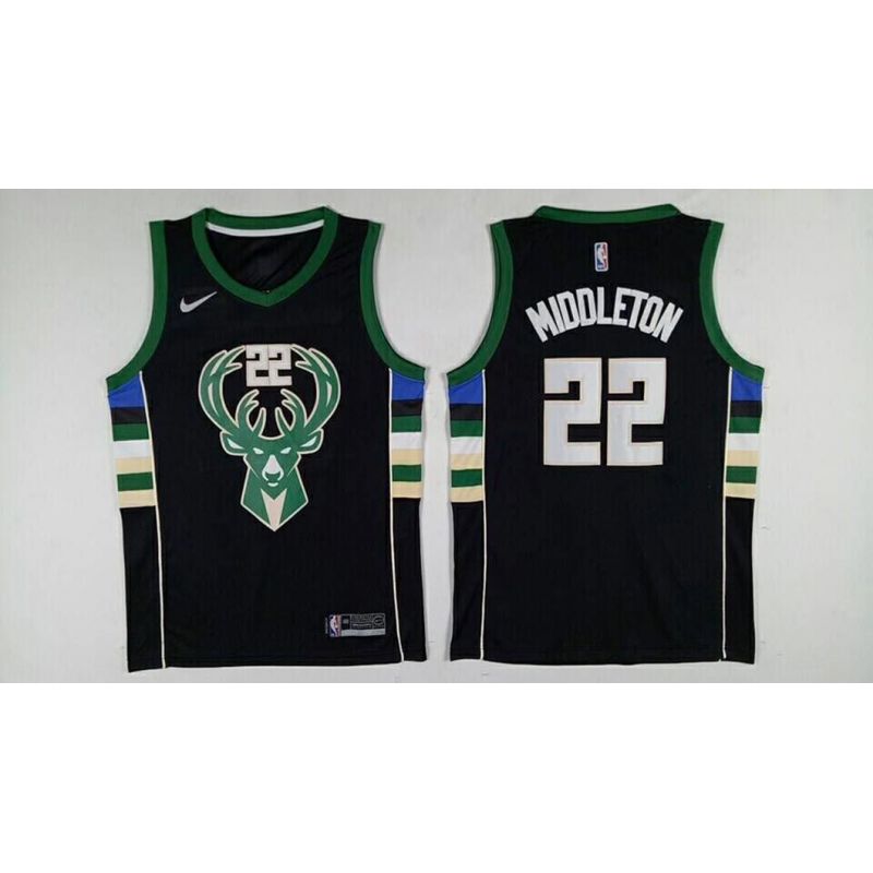 Cheap Khris Middleton Bucks Jersey From China #22