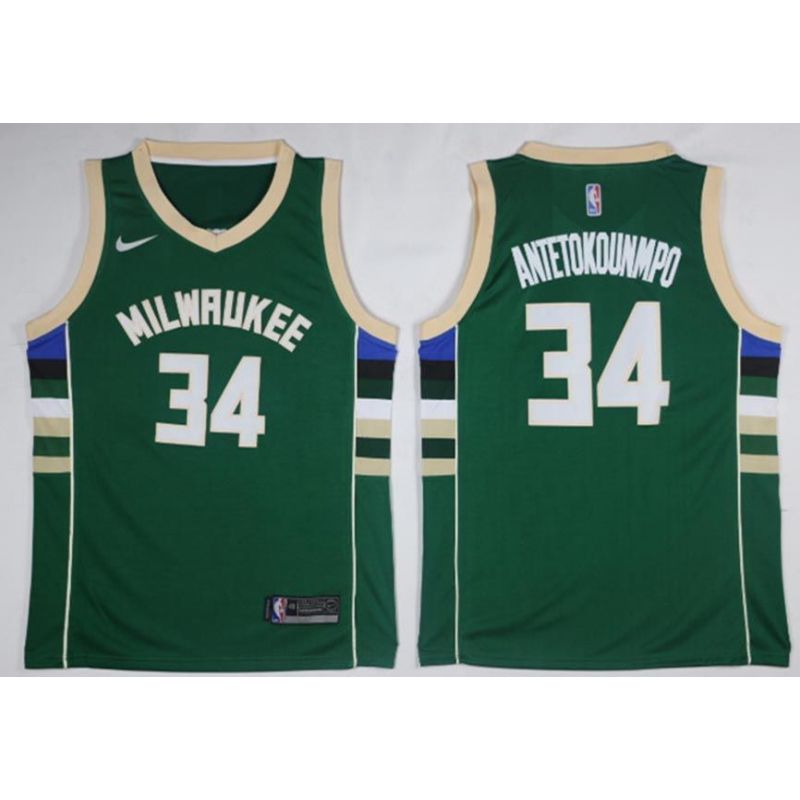 Cheap Giannis Antetokounmpo Bucks Jersey From China #34