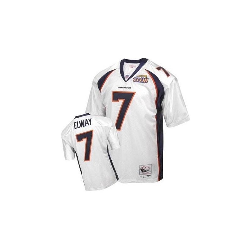 Cheap John Elway Broncos Jersey #7 White Throwback XXXIII From China Cheap John Elway Broncos Jersey #7 White Throwback XXXIII From China