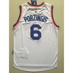 Cheap Kristaps Porzingis Knicks Jersey From China #6