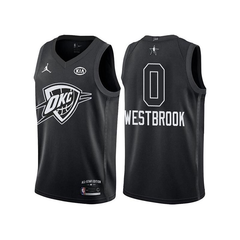 Cheap Russell Westbrook Thunder Jersey From China #0