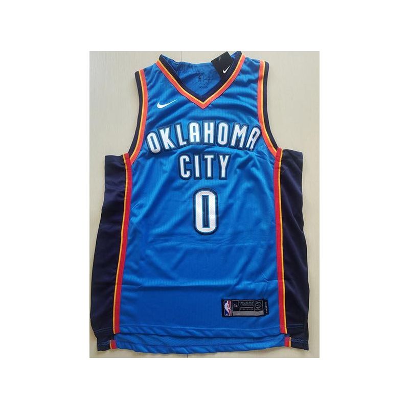 Cheap Russell Westbrook Thunder Jersey From China #0