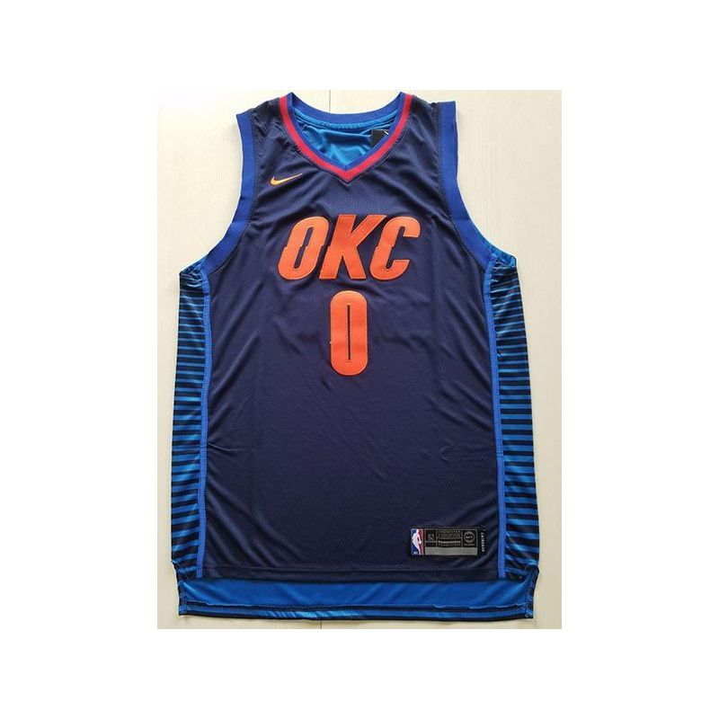 Cheap Russell Westbrook Thunder Jersey From China #0