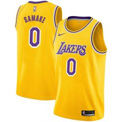 Cheap Soumaila Samake/Andrew Goudelock/Nick Young Lakers Jersey From China