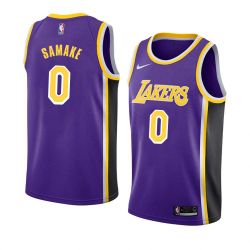 Cheap Soumaila Samake/Andrew Goudelock/Nick Young Lakers Jersey From China