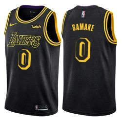 Cheap Soumaila Samake/Andrew Goudelock/Nick Young Lakers Jersey From China