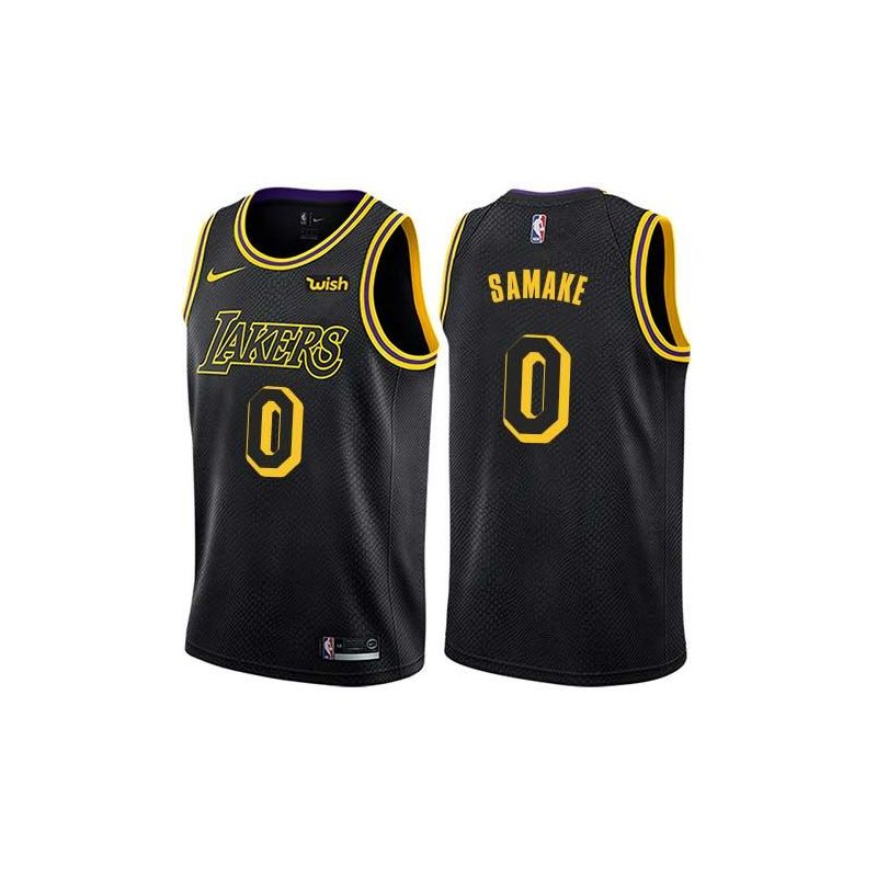 Cheap Soumaila Samake/Andrew Goudelock/Nick Young Lakers Jersey From China