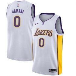 Cheap Soumaila Samake/Andrew Goudelock/Nick Young Lakers Jersey From China