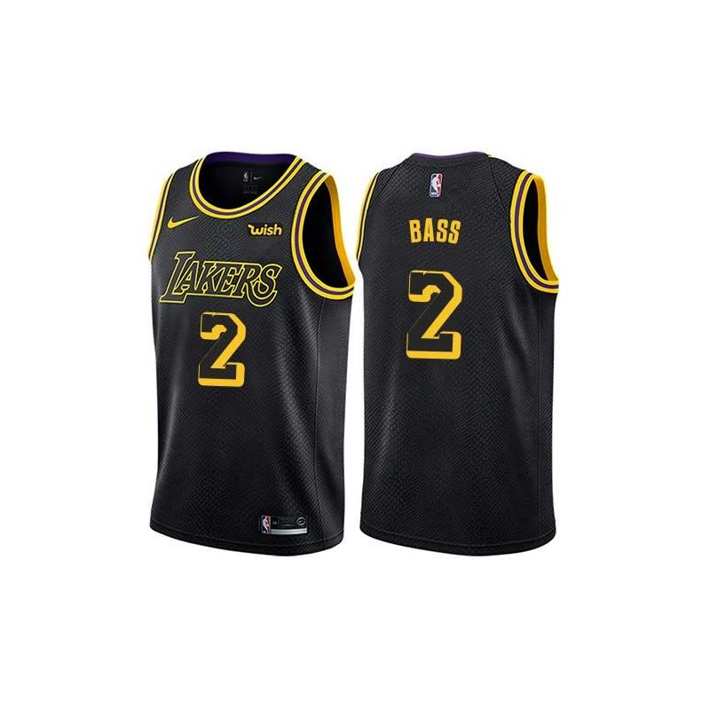 Cheap Brandon Bass/Lonzo Ball/Elmore Smith Lakers Jersey From China