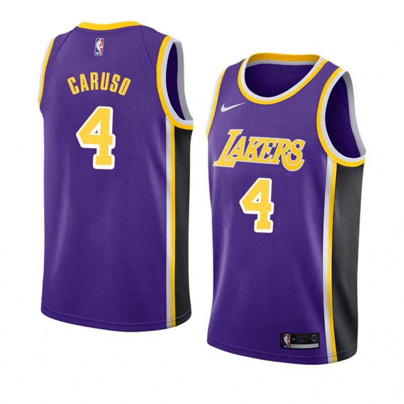 Cheap Alex Caruso/Dick Barnett/Jim McMillian Lakers Jersey From China