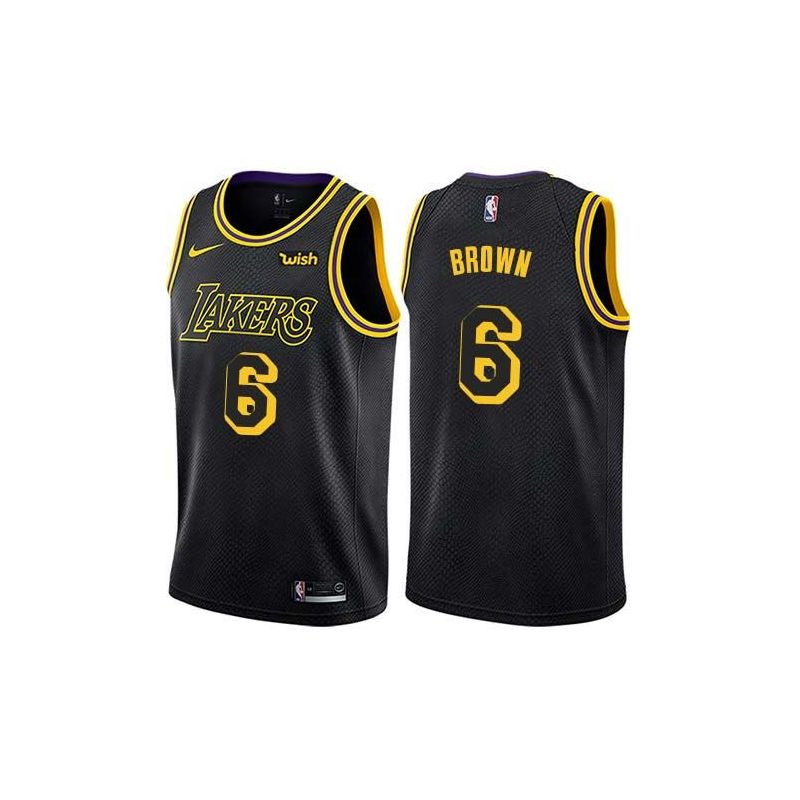Cheap Chucky Brown/Eddie Jones/Jelani McCoy Lakers Jersey From China