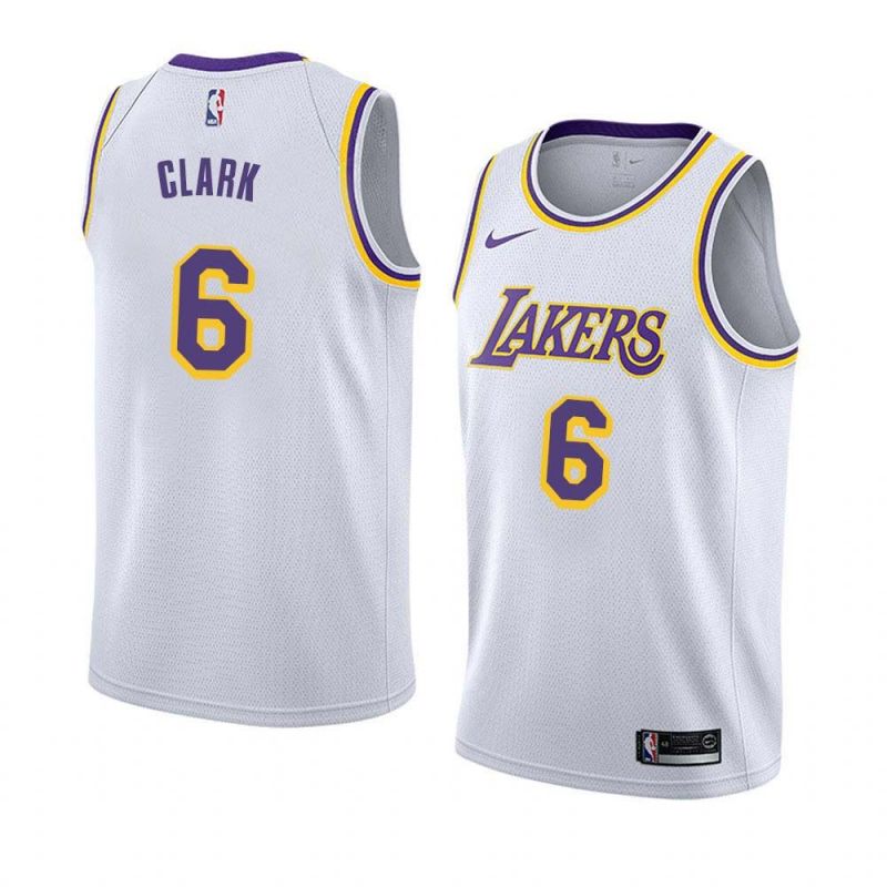 Cheap Earl Clark/Kent Bazemore/Jordan Clarkson Lakers Jersey From China
