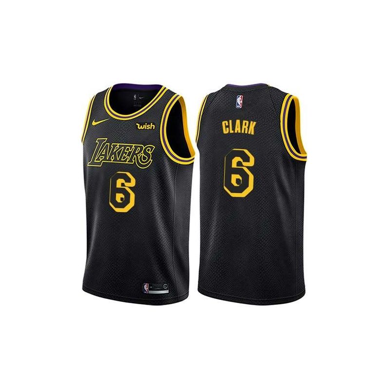 Cheap Earl Clark/Kent Bazemore/Jordan Clarkson Lakers Jersey From China