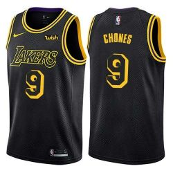 Cheap Jim Chones/Nick Van Exel/Bryon Russell Lakers Jersey From China