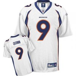 Cheap Brady Quinn Broncos Jersey #9 White From China