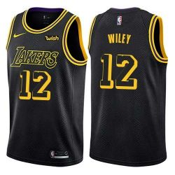 Cheap Gene Wiley/Freddie Crawford/Pat Riley Lakers Jersey From China