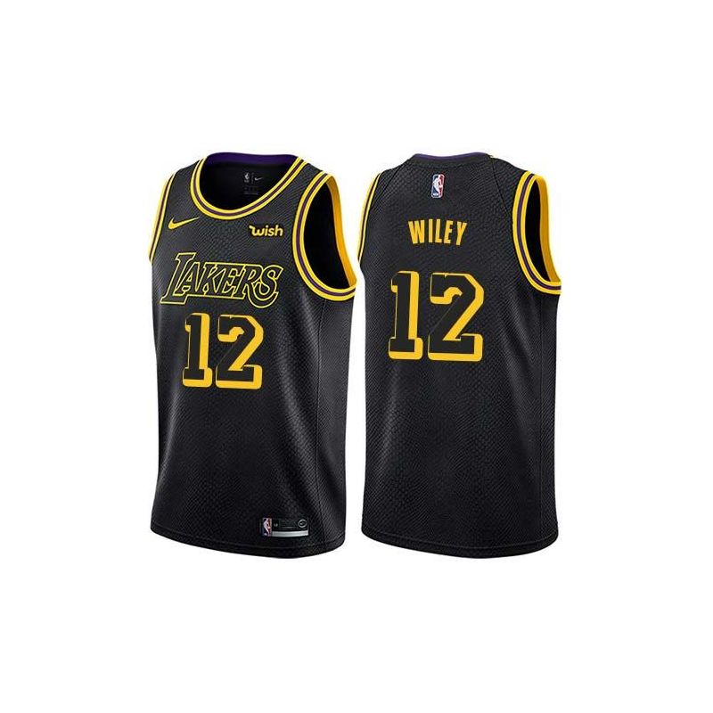 Cheap Gene Wiley/Freddie Crawford/Pat Riley Lakers Jersey From China