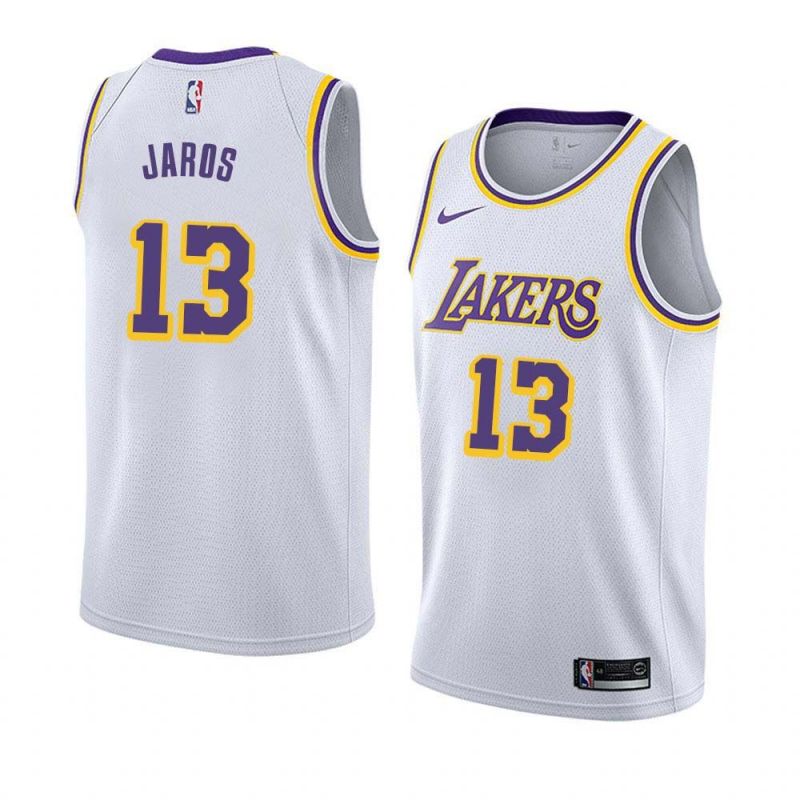 Cheap Tony Jaros/Jim Holstein/Corky Devlin Lakers Jersey From China