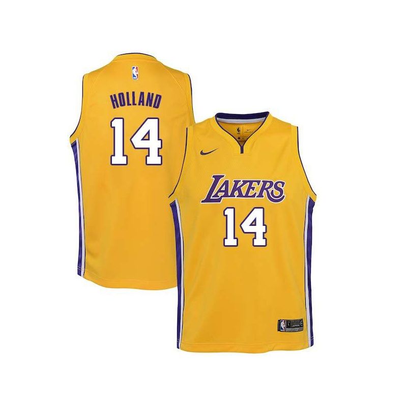 Cheap Brad Holland/David Rivers/Sam Perkins Lakers Jersey From China