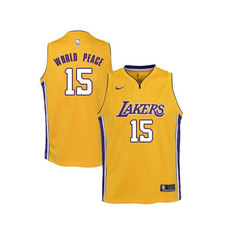 Cheap Metta World Peace/Jabari Brown/Thomas Robinson Lakers Jersey From China