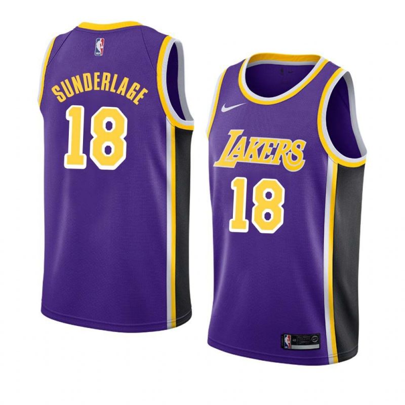 Cheap Don Sunderlage/Bob Carney/Chuck Mencel Lakers Jersey From China