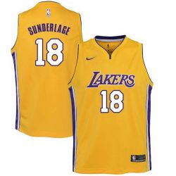 Cheap Don Sunderlage/Bob Carney/Chuck Mencel Lakers Jersey From China