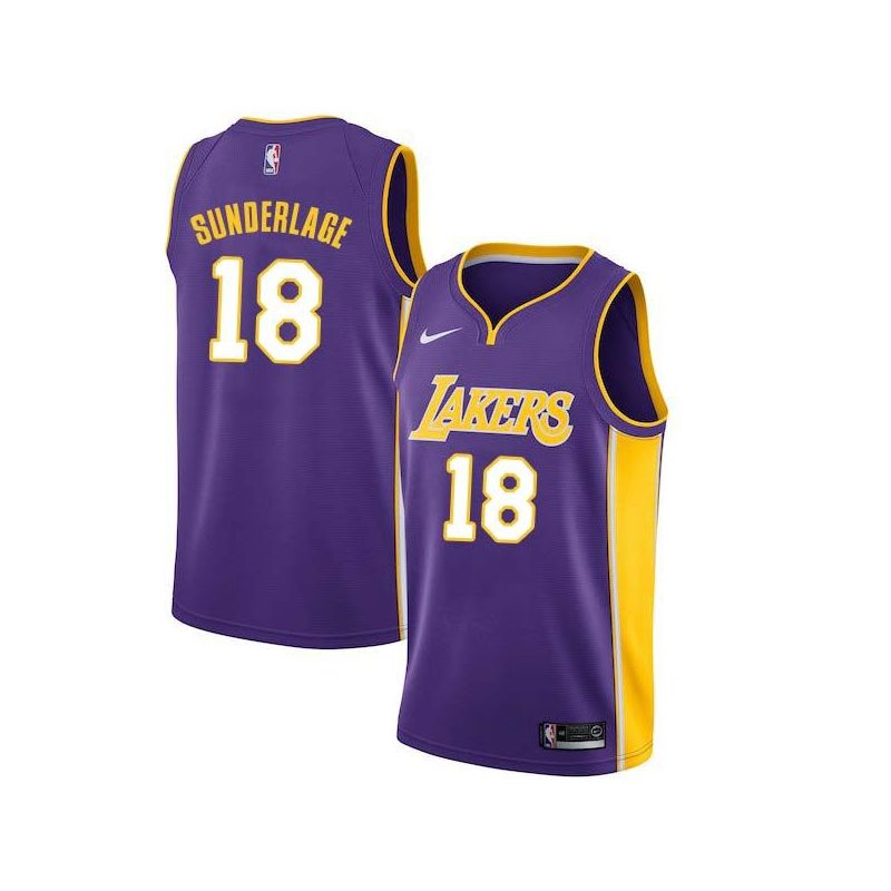 Cheap Don Sunderlage/Bob Carney/Chuck Mencel Lakers Jersey From China