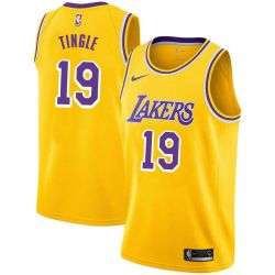 Cheap Jack Tingle/Vern Mikkelsen/Tony Campbell Lakers Jersey From China